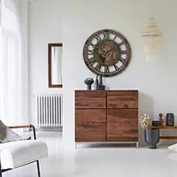 kitchen clocks of World Gear Wall Clock at entryway